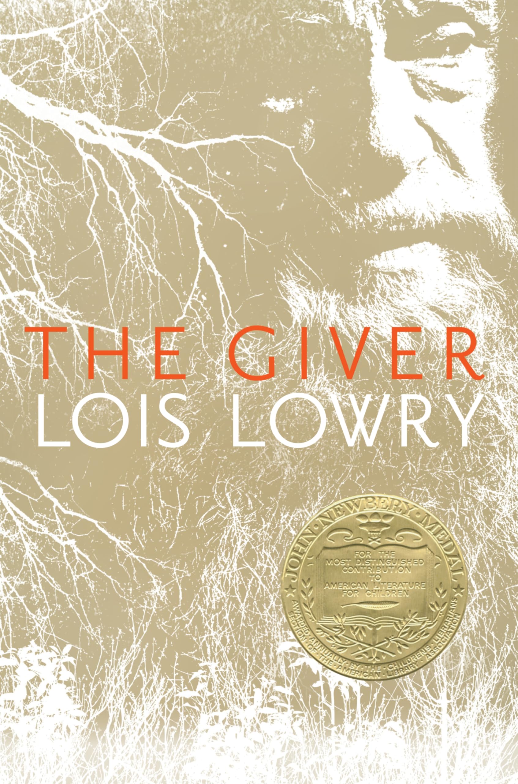 The giver front cover and book